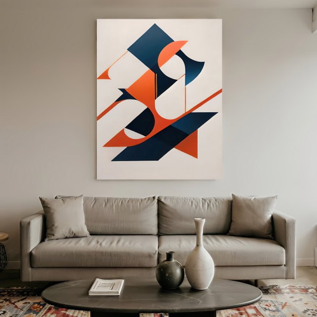 Angular Symphony Canvas Print (Creator Uploaded)