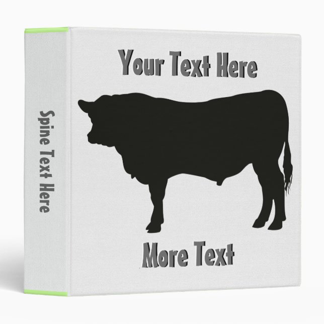 Angus Bull Binder (Front/Spine)