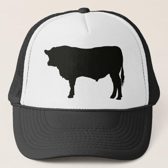 Angus Bull Trucker Hat | Zazzle.com