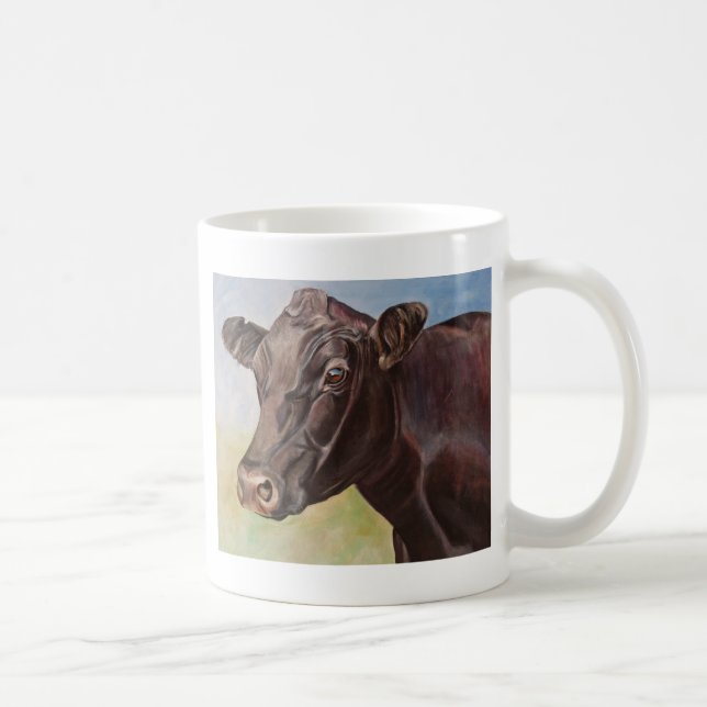 Angus Cow Called Dolly Coffee Mug (Right)