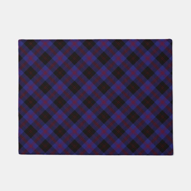 Angus District Tartan Doormat (Front)