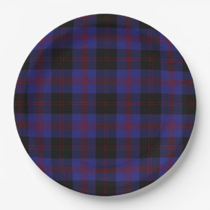 Angus District Tartan Paper Plates