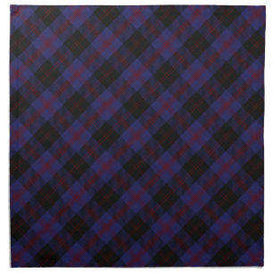 Angus District Tartan Scottish Plaid Cloth Napkin