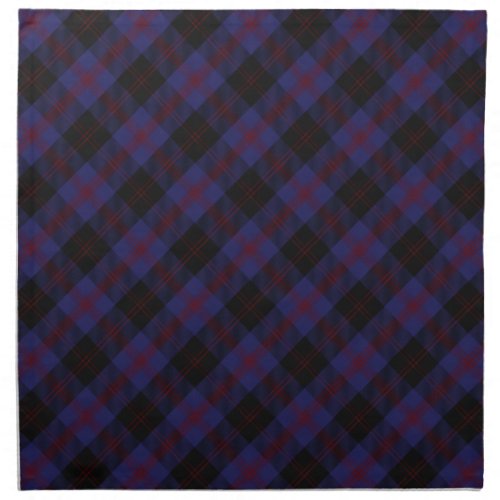 Angus District Tartan Scottish Plaid Cloth Napkin
