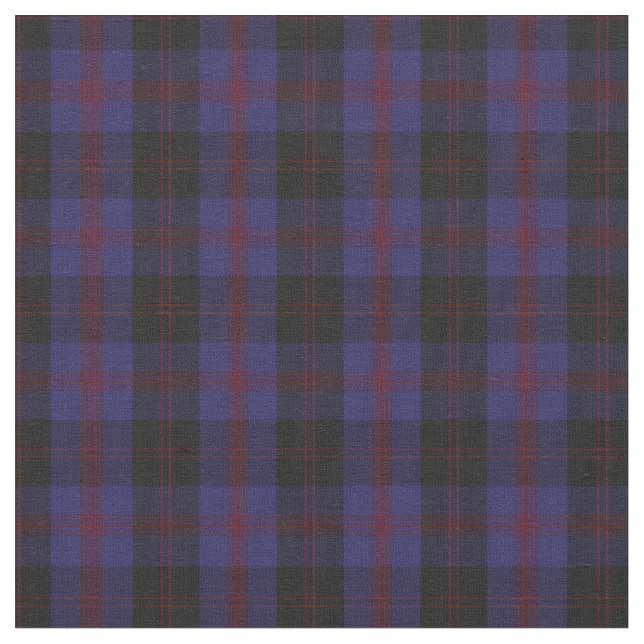 Angus District Tartan Scottish Plaid Fabric (Close Up)