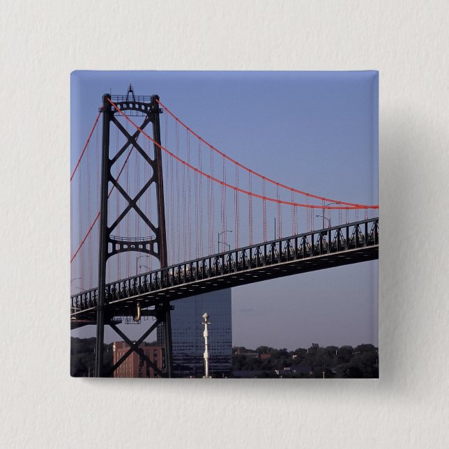 Angus L Macdonald Bridge, Halifax, Nova 2 Pinback Button (Front)