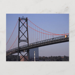 Angus L Macdonald Bridge, Halifax, Nova 2 Postcard