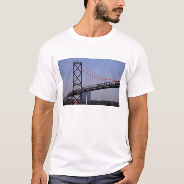 Angus L Macdonald Bridge, Halifax, Nova 2 T-Shirt (Front)