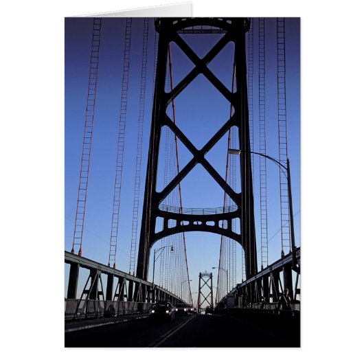 Angus L Macdonald Bridge, Halifax, Nova Cards (Front)