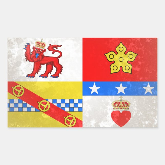 Angus Rectangular Sticker (Front)