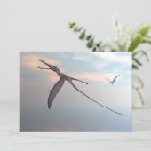 Anhanguera prehistoric birds (Standing Front)