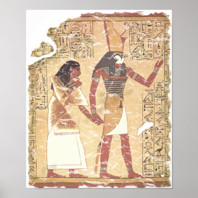 Ani and Horus Book of the Dead Poster (Front)