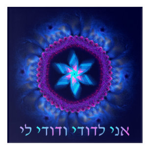 Ani L'Dodi V'Dodi Li Acrylic Print