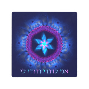 Ani L'Dodi V'Dodi Li Metal Print
