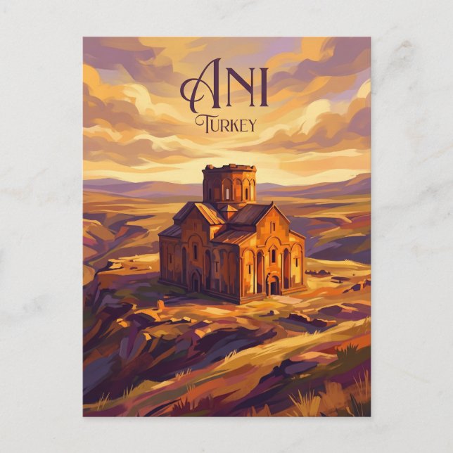 Ani Ruins Turkey Postcard (Front)