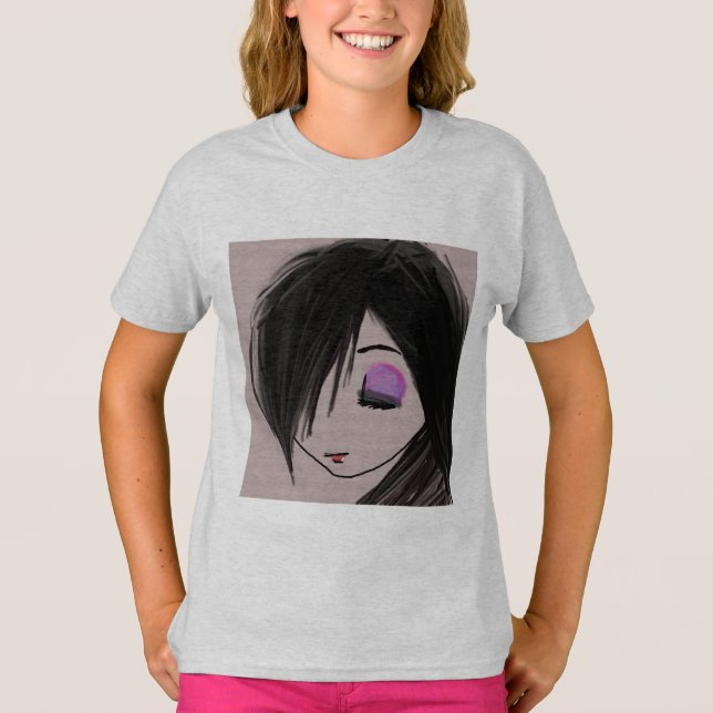 Anima girl T-Shirt (Front)