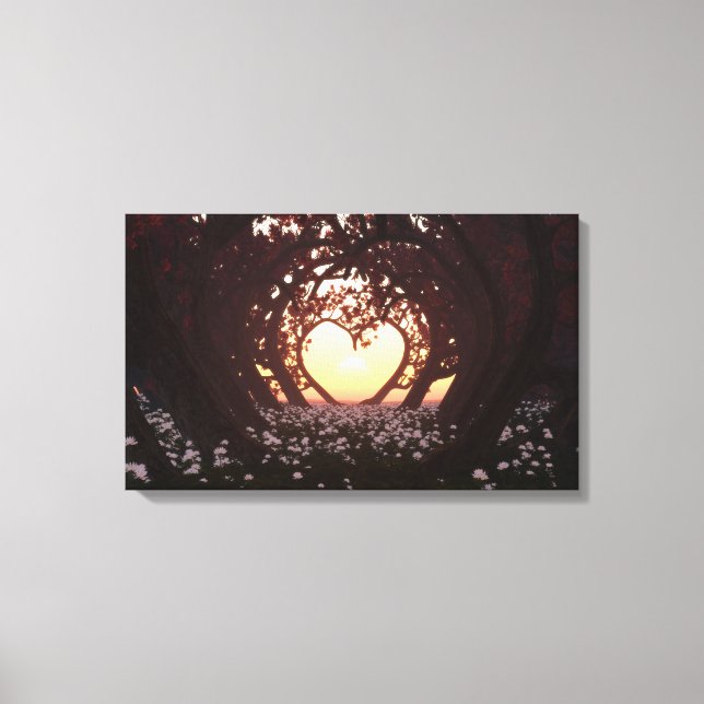 Anima (Happy Valentines Day) Canvas Print (Front)