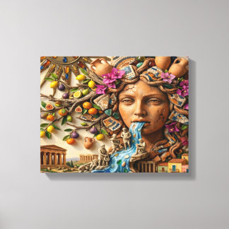 Anima Siciliana Canvas Print