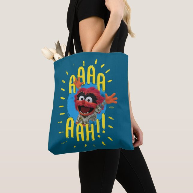 Animal - Aaaa Aah! Tote Bag (Close Up)