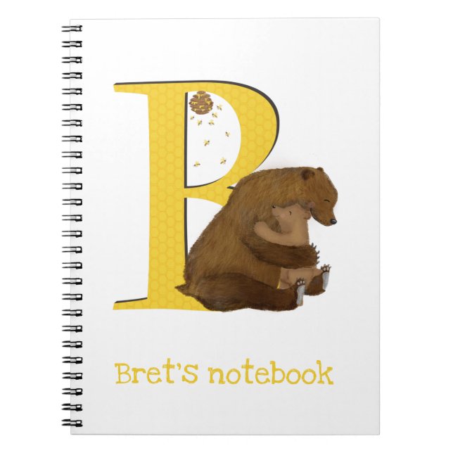 Animal ABC B is for bear notebook (Front)