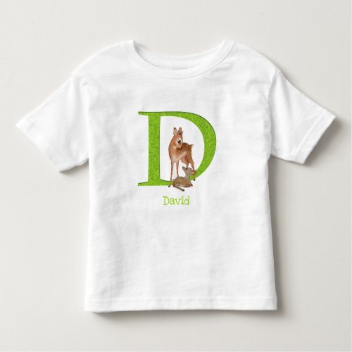 Animal ABC D is for dik_dik T_shirt