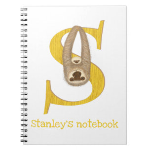 Animal ABC S is for sloth notebook