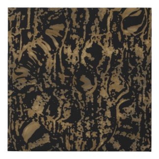 Animal Abstract Crackle Canvas Print