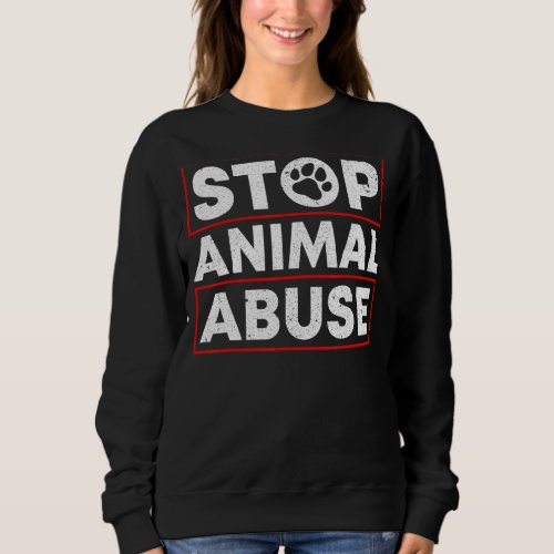 Animal Activist Rescue Animals Conservation Rights Sweatshirt