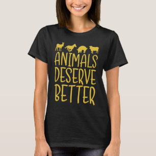 Animal Activist Rescue Animals Conservation Rights T-Shirt