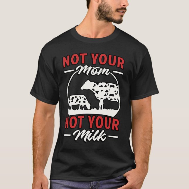 Animal activist vegan animal right veganism  veget T-Shirt (Front)