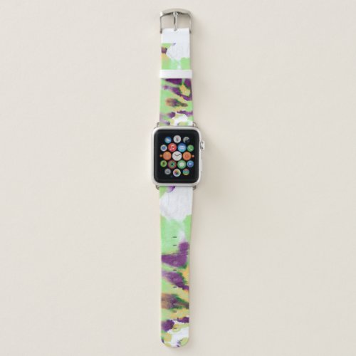 Animal African Print African Exotic Background L Apple Watch Band