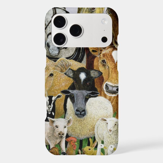 Animal Allsorts Case-Mate iPhone Case (Back)