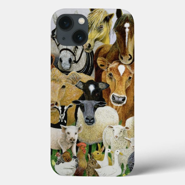 Animal Allsorts Case-Mate iPhone Case (Back)