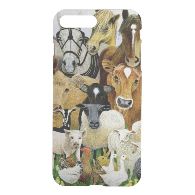 Animal Allsorts Uncommon iPhone Case (Back)