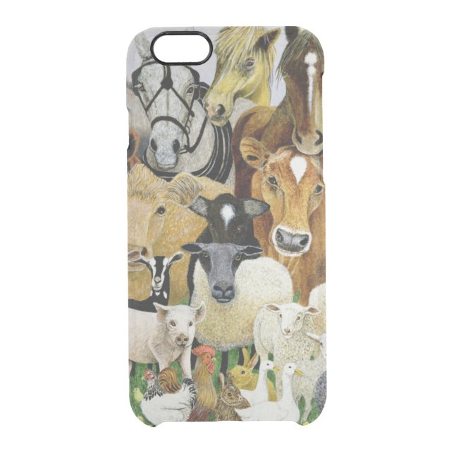 Animal Allsorts Uncommon iPhone Case (Back)