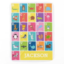 Animal Alphabet | Alphabet ABC Blanket Animal Alphabet | Alphabet ABC Blanket