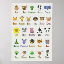 Animal Alphabet (in German)