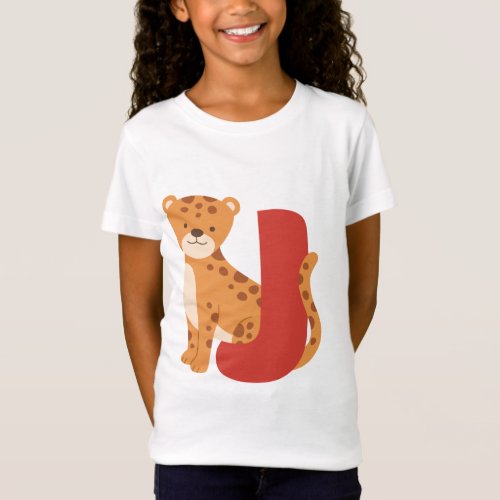 Animal Alphabet J T_Shirt