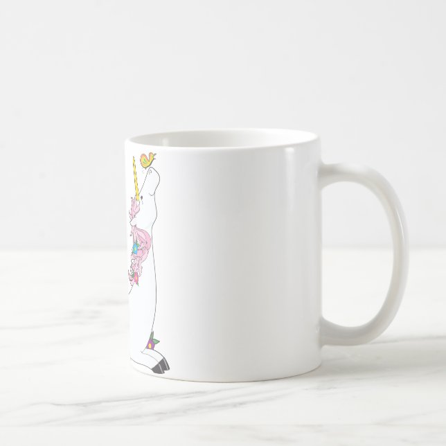 Animal Alphabet Unicorn Coffee Mug (Right)