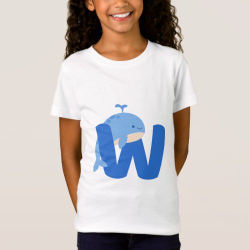 Animal alphabet W T_Shirt