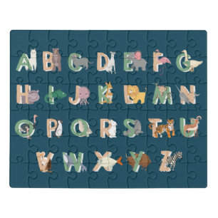 Animal Alphabets Jigsaw Puzzle