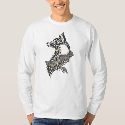 Animal and Bird Guides front  back T_Shirt