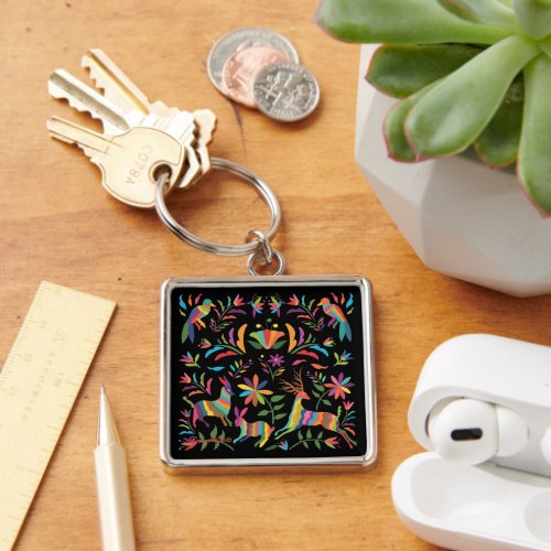 Animal And Bird Mexican Otomi Keychain