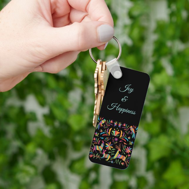 Animal And Bird Mexican Otomi Keychain (Hand)