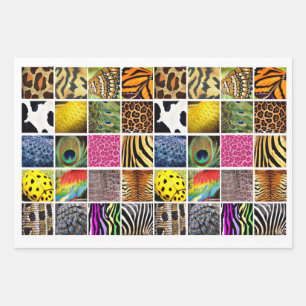 Animal and Insect Skin Wing wildlife patterns Wrapping Paper Sheets
