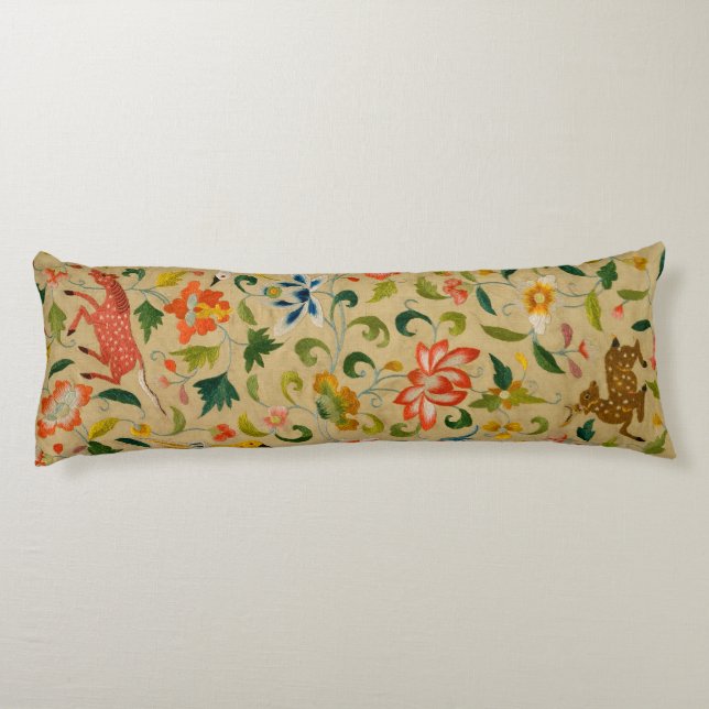 Animal Antique Horse Bird Deer Rabbit Body Pillow (Back)