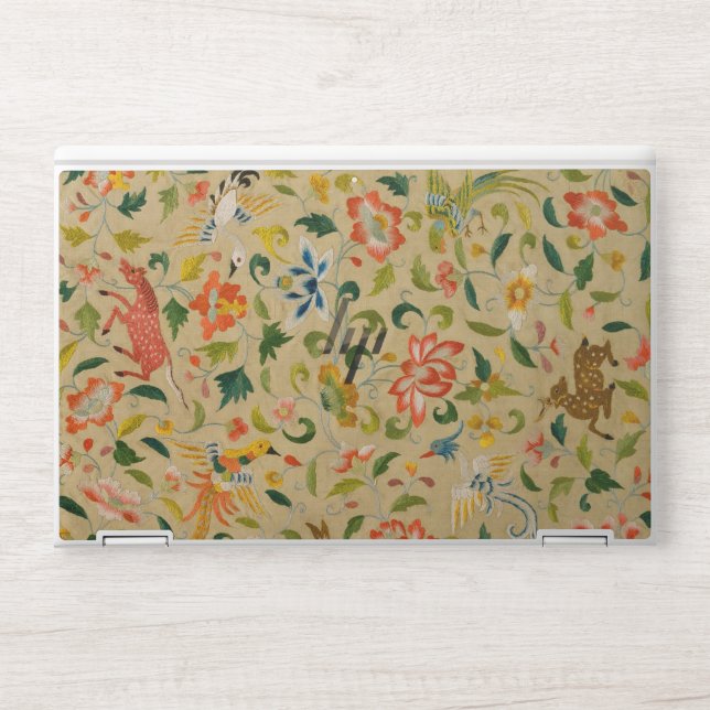 Animal Antique Horse Bird Deer Rabbit HP Laptop Skin (Front)