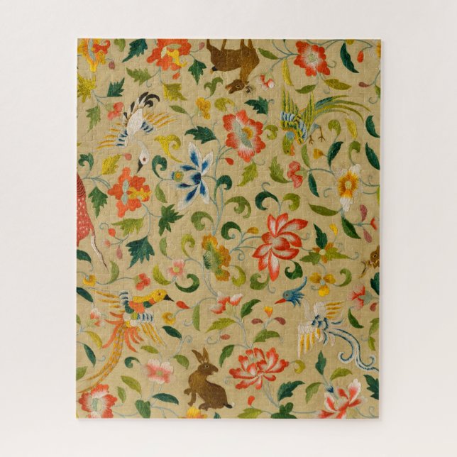 Animal Antique Horse Bird Deer Rabbit Jigsaw Puzzle (Vertical)