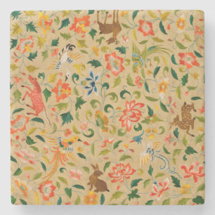 Animal Antique Horse Bird Deer Rabbit Stone Coaster