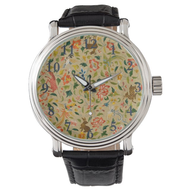 Animal Antique Horse Bird Deer Rabbit Watch (Front)
